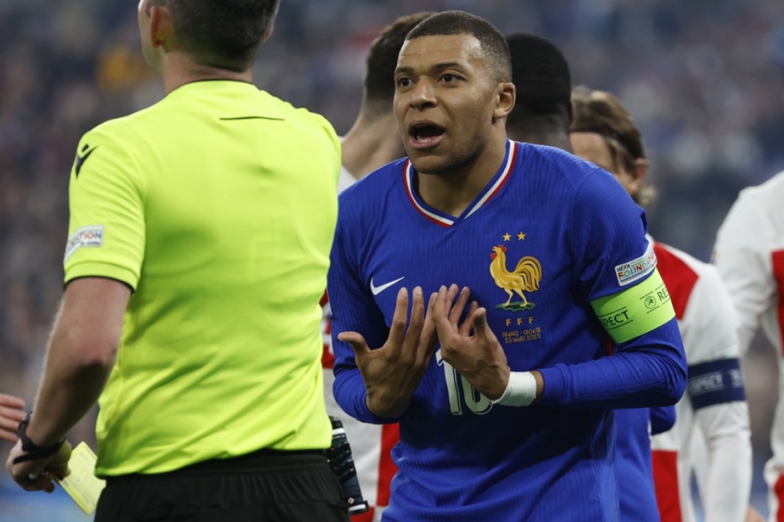 UEFA denarno kaznovala Mbappeja, Rüdigerja in Ceballosa
