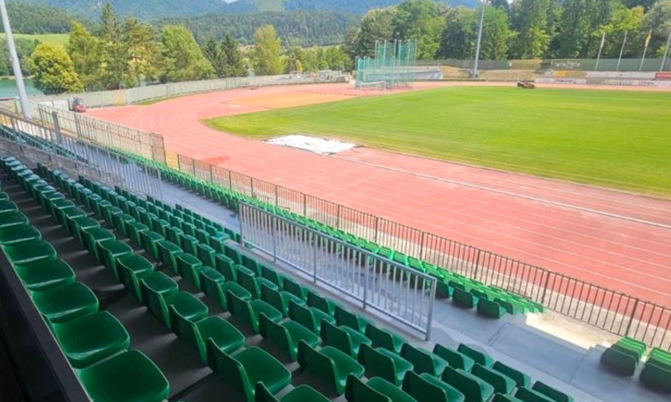 Mestni stadion Velenje dobiva novo podobo z udobnejšimi tribunami in prostori za športnike